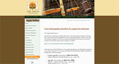 Desktop Screenshot of legalassist.org
