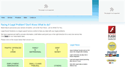 Desktop Screenshot of legalassist.com.sg